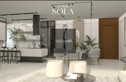 شقة - 2 غرف نوم - 2 حمامات للبيع في الباتيو سولا - الباتيو - كمبوندات الشروق - مدينة الشروق - القاهرة