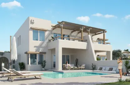 Chalet - 2 Bedrooms - 3 Bathrooms for sale in Hacienda Waters - Qesm Ad Dabaah - North Coast