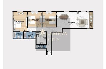 Apartment - 3 Bedrooms - 3 Bathrooms for sale in Bait Alwatan - The 5th Settlement - New Cairo City - Cairo