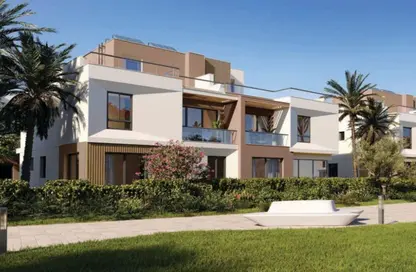 Twin House - 4 Bedrooms - 4 Bathrooms for sale in Vye Sodic - New Zayed City - Sheikh Zayed City - Giza