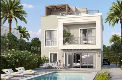 Villa - 3 Bedrooms - 4 Bathrooms for sale in Belle Vie - New Zayed City - Sheikh Zayed City - Giza