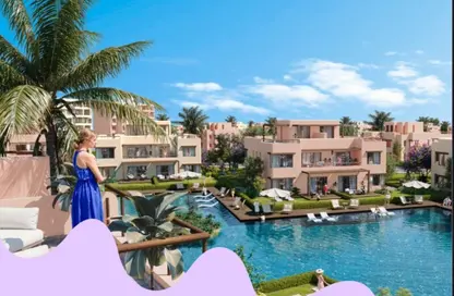 Chalet - 2 Bedrooms - 2 Bathrooms for sale in Hacienda Waters - Qesm Ad Dabaah - North Coast