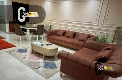 Apartment - 2 Bedrooms - 1 Bathroom for rent in Om Kalthoum St. - Rehab City Third Phase - Al Rehab - New Cairo City - Cairo