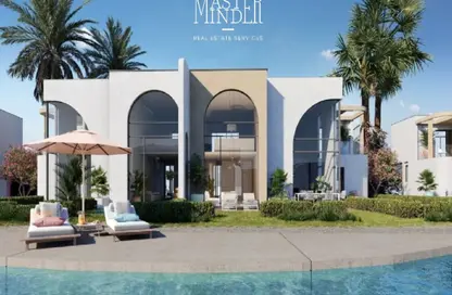 منزل مزدوج - 4 غرف نوم - 4 حمامات للبيع في أوجامي - راس الحكمة - الساحل الشمالي