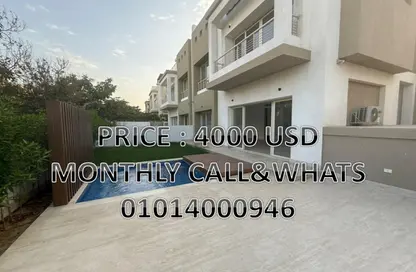 فيلا - 4 غرف نوم - 4 حمامات للايجار في كايرو فيستيفال سيتى - المستثمرين الشمالية - مدينة القاهرة الجديدة - القاهرة