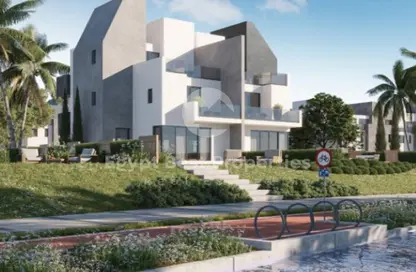 منزل مزدوج - 3 غرف نوم - 4 حمامات للبيع في ريفرز - مدينة زايد الجديدة - الشيخ زايد - الجيزة