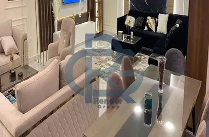 شقة - 3 غرف نوم - 3 حمامات للايجار في محور السادات - التجمع الاول - مدينة القاهرة الجديدة - القاهرة