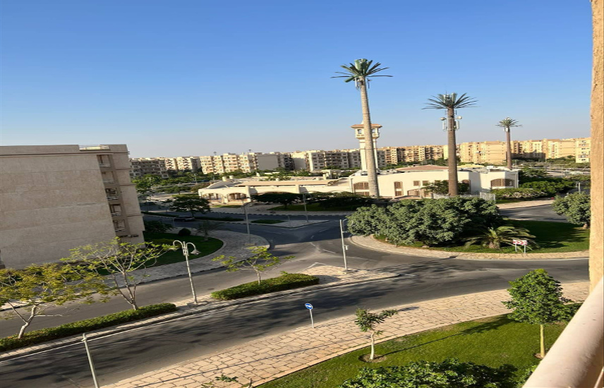Apartment for Rent in Madinaty B6 distinctive view in front of