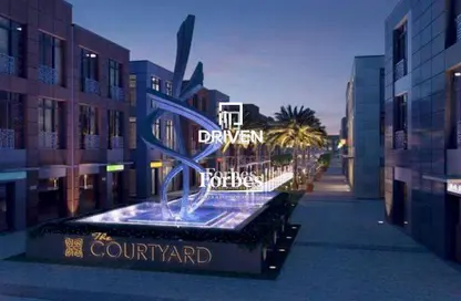 Office Space - Studio - 2 Bathrooms for rent in The Courtyard - 12th District - Sheikh Zayed City - Giza