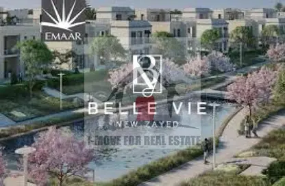 Townhouse - 3 Bedrooms - 3 Bathrooms for sale in Belle Vie - New Zayed City - Sheikh Zayed City - Giza