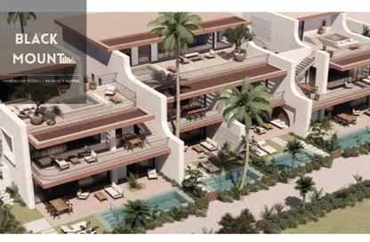 Chalet - 3 Bedrooms - 2 Bathrooms for sale in Ramla Lakeside - Qesm Ad Dabaah - North Coast