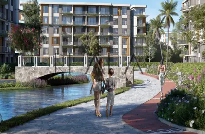 Apartment - 2 Bedrooms - 2 Bathrooms for sale in Palm Hills New Cairo - 5th Settlement Compounds - The 5th Settlement - New Cairo City - Cairo