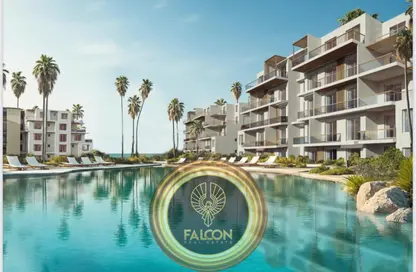 Chalet - 1 Bedroom - 2 Bathrooms for sale in Marseilia Beach 2 - Marseilia - Markaz Al Hamam - North Coast