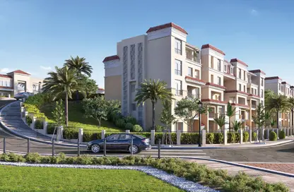 Apartment - 2 Bedrooms - 2 Bathrooms for sale in Elan Sarai - Sarai - Mostakbal City Compounds - Mostakbal City - Future City - Cairo