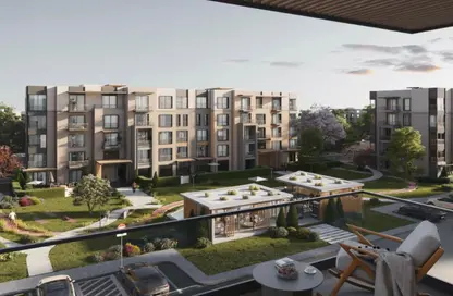 شقة - 2 غرف نوم - 2 حمامات للبيع في جاردن ليكس - كمبوندات 6 أكتوبر - مدينة 6 أكتوبر - الجيزة