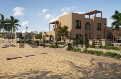 Chalet - 3 Bedrooms - 3 Bathrooms for sale in Makadi Resort - Makadi - Hurghada - Red Sea