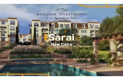 Apartment - 2 Bedrooms - 2 Bathrooms for sale in Sarai - Mostakbal City Compounds - Mostakbal City - Future City - Cairo