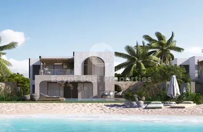 Villa - 4 Bedrooms - 5 Bathrooms for sale in The Med - Ras Al Hekma - North Coast