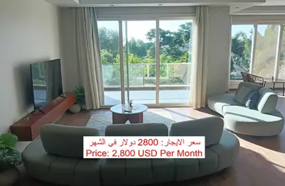 Apartment - 2 Bedrooms - 2 Bathrooms for rent in Lake View Residence - 5th Settlement Compounds - The 5th Settlement - New Cairo City - Cairo