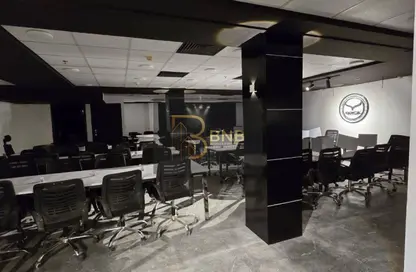 Office Space - Studio - 3 Bathrooms for rent in Bank Center Street - South Teseen St. - The 5th Settlement - New Cairo City - Cairo