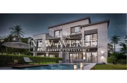 Twin House - 4 Bedrooms - 4 Bathrooms for sale in Swan Lake Residence - 5th Settlement Compounds - The 5th Settlement - New Cairo City - Cairo
