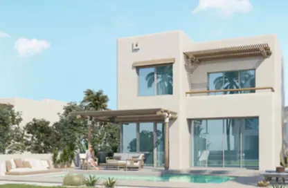 فيلا - 4 غرف نوم - 4 حمامات للبيع في هاسيندا وترز - قسم الضبعة - الساحل الشمالي