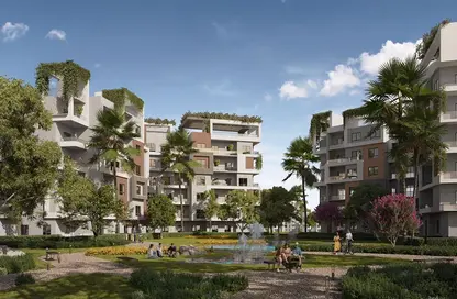 Apartment - 2 Bedrooms - 1 Bathroom for sale in Bahja - Sheikh Zayed Compounds - Sheikh Zayed City - Giza