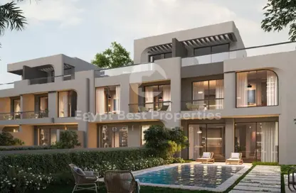 تاون هاوس - 4 غرف نوم - 5 حمامات للبيع في مون ريزيدنس - فيفث سكوير - التجمع الخامس - مدينة القاهرة الجديدة - القاهرة