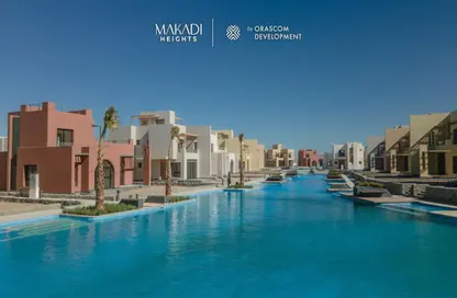 شاليه - 2 غرف نوم - 2 حمامات للبيع في مكادي هايتس - مكادي اوراسكوم - مكادي - الغردقة - محافظة البحر الاحمر