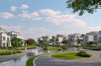 Townhouse - 4 Bedrooms - 4 Bathrooms for sale in New Giza - Cairo Alexandria Desert Road - 6 October City - Giza