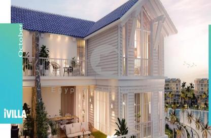 Villa - 4 Bedrooms - 4 Bathrooms for sale in Mountain View iCity - 5th Settlement Compounds - The 5th Settlement - New Cairo City - Cairo