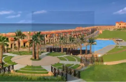 شاليه - 3 غرف نوم - 2 حمامات للبيع في تلال السخنة - العين السخنة - السويس