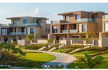 Townhouse - 4 Bedrooms - 4 Bathrooms for sale in The Estates - Sheikh Zayed Compounds - Sheikh Zayed City - Giza