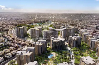 Apartment - 3 Bedrooms - 4 Bathrooms for sale in Elan - Cairo Gate - Sheikh Zayed Compounds - Sheikh Zayed City - Giza