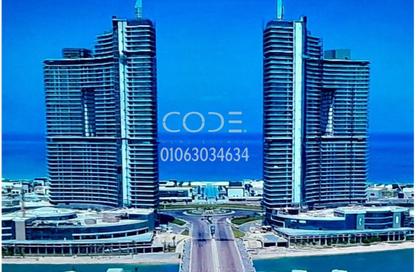 Apartment - 2 Bedrooms - 2 Bathrooms for sale in The Gate Towers - New Alamein City - Al Alamein - North Coast