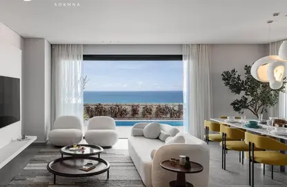 شاليه - 2 غرف نوم - 2 حمامات للبيع في كارنيليا - العين السخنة - السويس