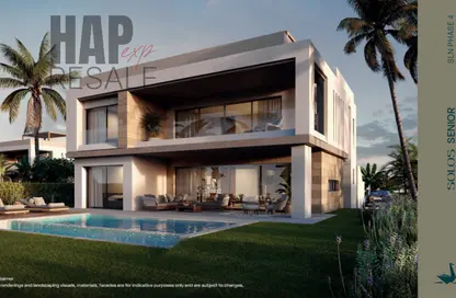 Chalet - 4 Bedrooms - 5 Bathrooms for sale in Swan Lake North Coast - Qesm Ad Dabaah - North Coast