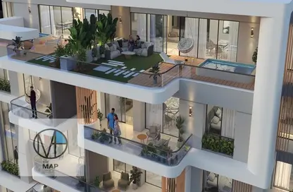 شقة - 3 غرف نوم - 3 حمامات للبيع في امارة - حى اللوتس - مدينة القاهرة الجديدة - القاهرة