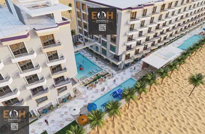 Apartment - 2 Bedrooms - 1 Bathroom for sale in Al Ahyaa District - Hurghada - Red Sea