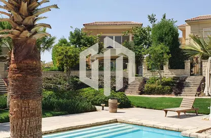 Villa - 5 Bedrooms - 5 Bathrooms for rent in Stone Park - 5th Settlement Compounds - The 5th Settlement - New Cairo City - Cairo