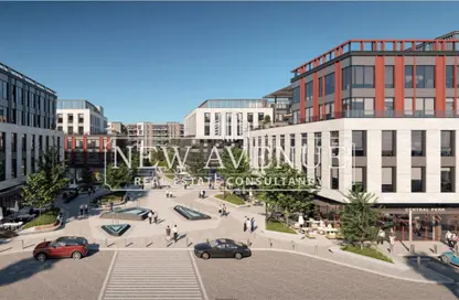 Office Space - Studio - 2 Bathrooms for sale in Swan Lake Residence - 5th Settlement Compounds - The 5th Settlement - New Cairo City - Cairo