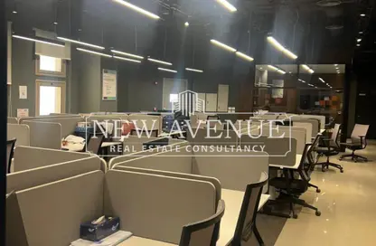 Office Space - Studio - 1 Bathroom for rent in Cairo Festival City - North Investors Area - New Cairo City - Cairo