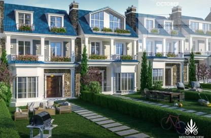 Villa - 3 Bedrooms - 3 Bathrooms for sale in Mountain View iCity October - 6 October Compounds - 6 October City - Giza