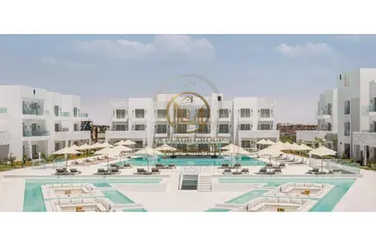 Chalet - 2 Bedrooms - 2 Bathrooms for sale in Azha - Al Ain Al Sokhna - Suez