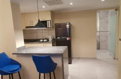 Apartment - Studio - 1 Bathroom for rent in American University Housing District - 5th Settlement Compounds - The 5th Settlement - New Cairo City - Cairo