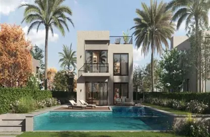 تاون هاوس - 4 غرف نوم - 6 حمامات للبيع في أو ويست - كمبوندات 6 أكتوبر - مدينة 6 أكتوبر - الجيزة
