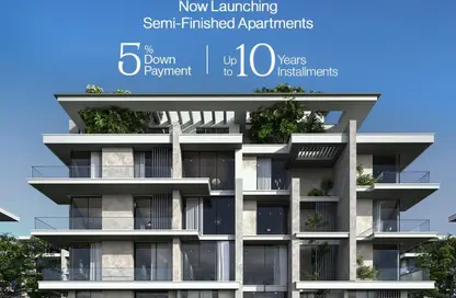 Apartment - 2 Bedrooms - 2 Bathrooms for sale in Mountain View iCity - 5th Settlement Compounds - The 5th Settlement - New Cairo City - Cairo