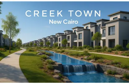 Townhouse - 3 Bedrooms - 3 Bathrooms for sale in Creek Town - The 1st Settlement - New Cairo City - Cairo