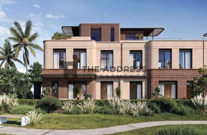 Townhouse - 4 Bedrooms - 4 Bathrooms for sale in Crescent Walk - 5th Settlement Compounds - The 5th Settlement - New Cairo City - Cairo