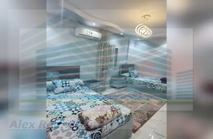 Apartment - 2 Bedrooms - 2 Bathrooms for rent in Al Geish Road - El Montazah - Hay Than El Montazah - Alexandria